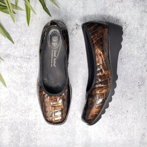 Josef Seibel | Bridget Espresso Kroko Wedges